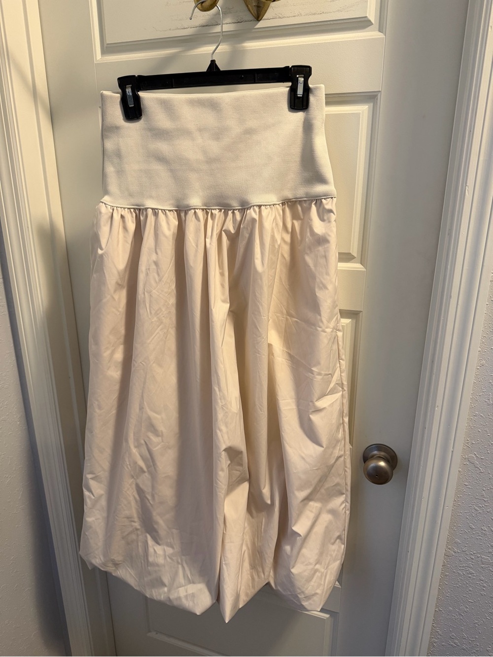 Emerson Lang Cream Bubble skirt